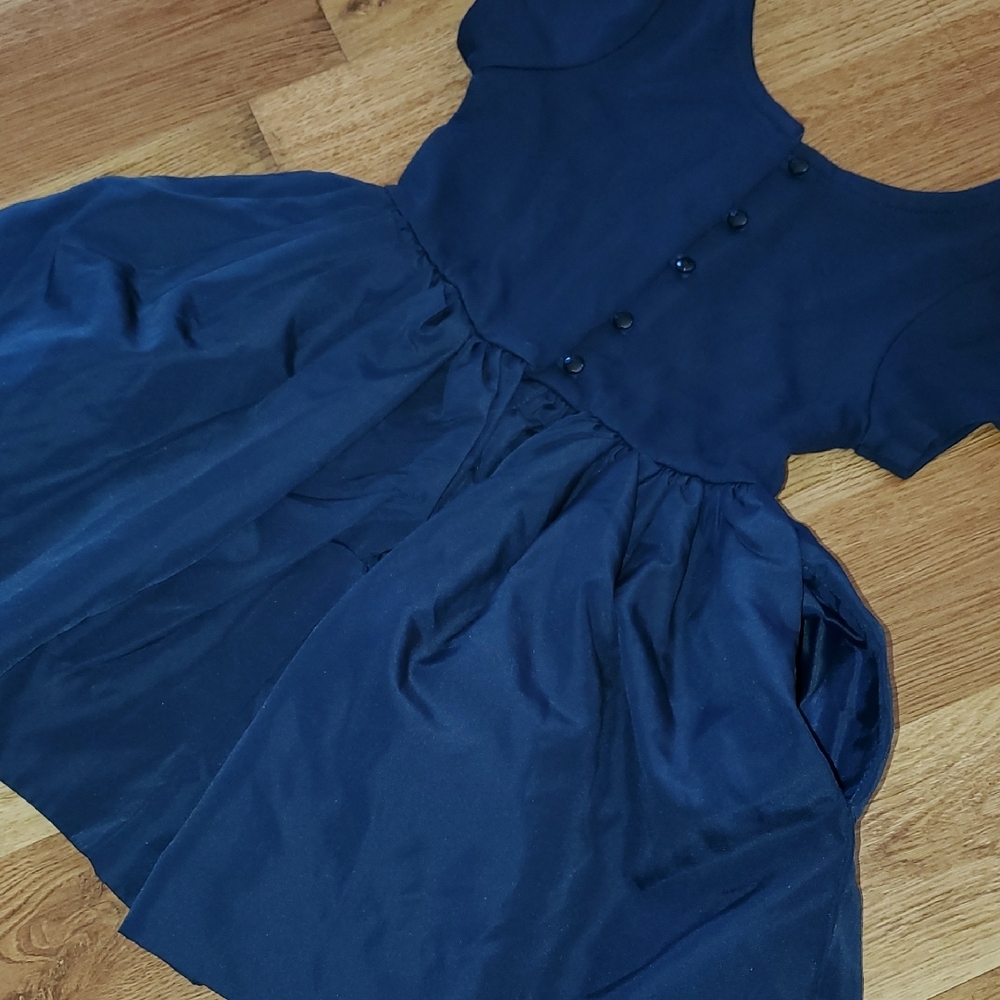 Polo by Ralph Lauren Navy Short-Sleeve Fit-and-Flare Dress - Picture 12 of 14